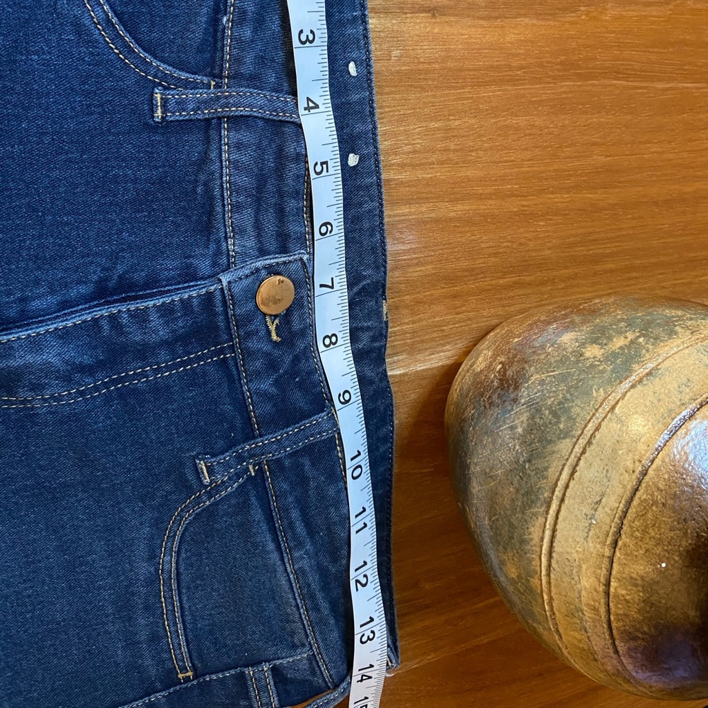 H&M Jeans Eu size 27 (us size 6) dark wash skinny jeans. Worn twice, like new - Picture 7 of 7
